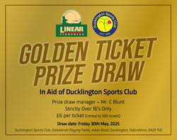Linear Fisheries - Golden Ticket (Charity Prize Draw).