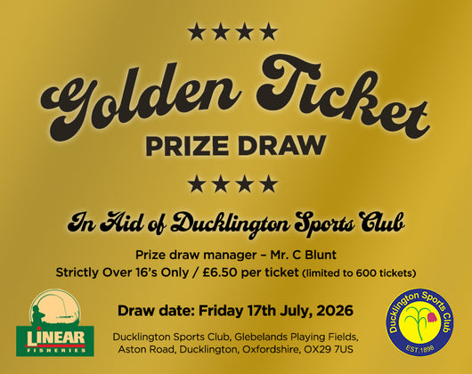 Linear Fisheries - Golden Ticket (Charity Prize Draw).